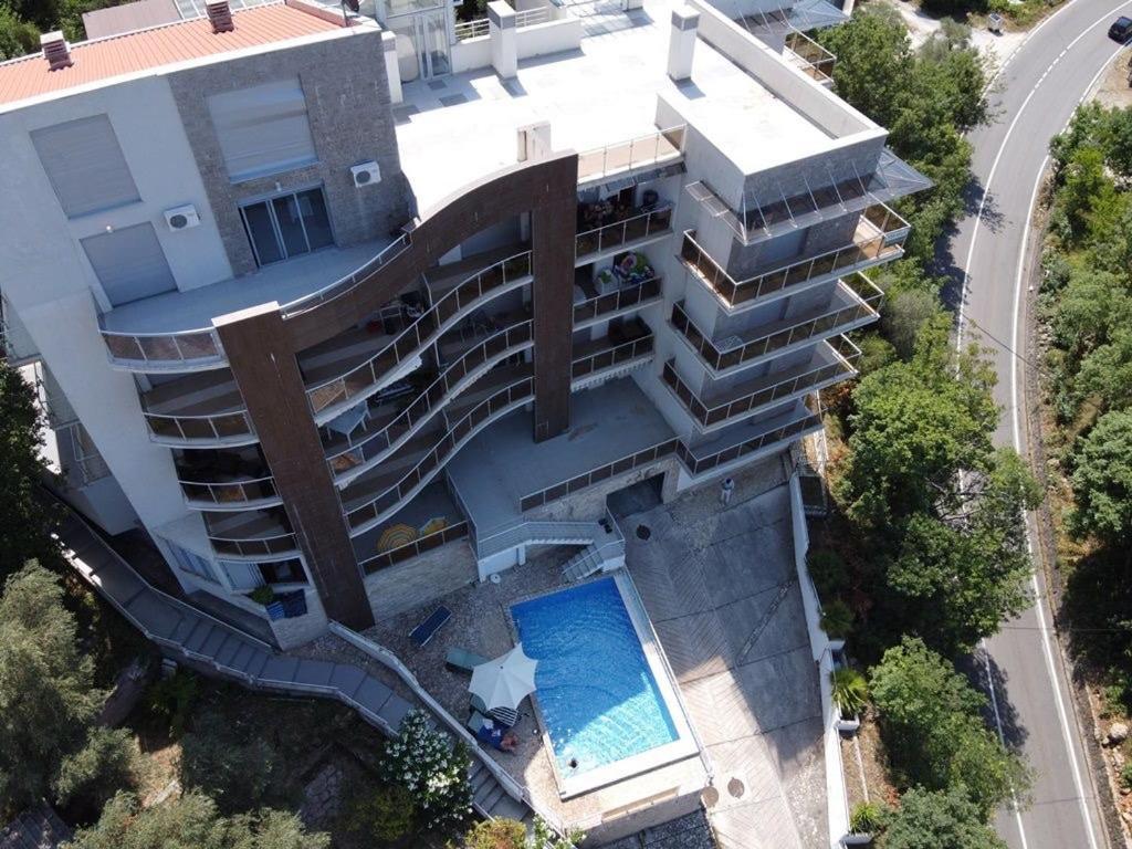 Sea View Apartments Panorama Przno Sveti Stefan Exterior photo