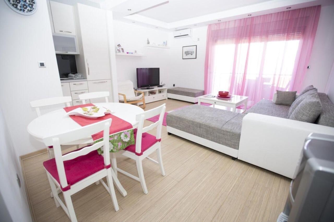 Sea View Apartments Panorama Przno Sveti Stefan Exterior photo